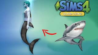 Shark Mermaid Tail  The Sims 4 [upl. by Suoicerp]