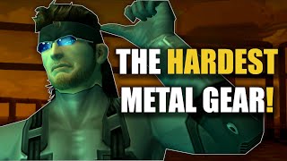 THE ULTIMATE STEALTH CHALLENGE METAL GEAR SOLIDS TOUGHEST GAME [upl. by Acilgna427]