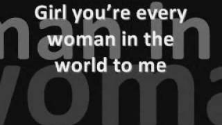 Every Woman In The World  Air Supply Lyrics [upl. by Slaughter]