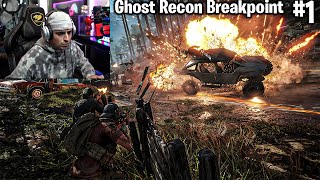 Coringa jogando Ghost Recon Breakpoint Pela Primeira Vez 1 [upl. by Darken]