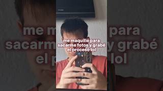 Maquillandome para sacarme fotos b fyp viralvideo makeup [upl. by Kinata503]