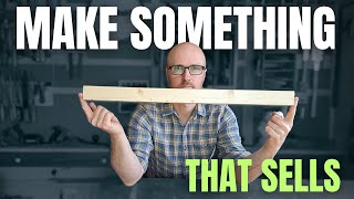 Beginner Woodworking Project that Sells  ONE BOARD BUILD [upl. by Summons]