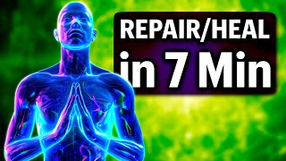 Your BODY REPAIRS After 7 Min 10000Hz  741Hz  528Hz  Alpha Waves [upl. by Patrice221]