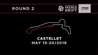 Qualifications Castellet  Championnat de France de Drift  Round 2 [upl. by Crispas599]