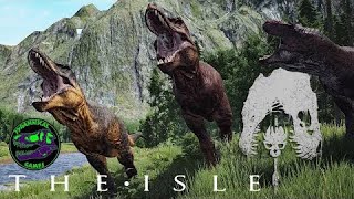 The Isle  Tyrannosaurus Rex Pack Gameplay  ft Ampman amp Jewleon [upl. by Edik]