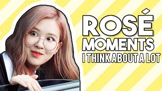 blackpink rosé moments i think about a lot [upl. by Ecirahc]