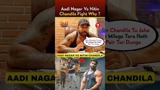 Aadi Nagar FIGHT With Nitin Chandila Why RajveerFitnessSeries shorts [upl. by Elon882]