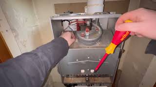 How to change a Vokera Compact Fan  my boiler keeps cutting out [upl. by Annim]