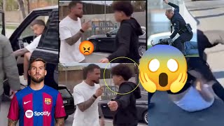 Crazy Angry Inigo Martinez almost SLàPS this fan for insulting him whilst going toBarcelona news [upl. by Dumas361]