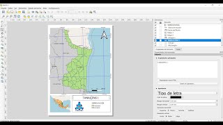 Crea tu primera composición de mapa en QGIS [upl. by Didi386]