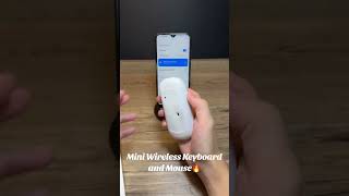 Mini Wireless Keyboard with Mouse 🔥 [upl. by Lenee7]