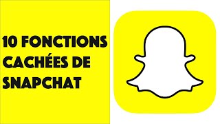 10 fonctions cachées Snapchat [upl. by Shriver]