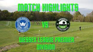 US Portsmouth vs Hamworthy Recreation ￼match highlights Wessex league premier division [upl. by Ylrak]