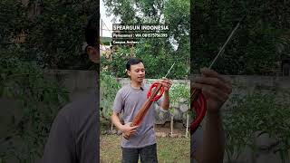 Speargun 60cm Trigger Reverse Double Roller Spek Laut panahikan spearfishingindonesia speargun [upl. by Canice]