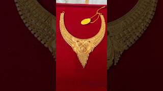 letest gold necklace design 🥰💯👌viralvideo gold necklace design new 2024 bridal shorts [upl. by Airottiv403]