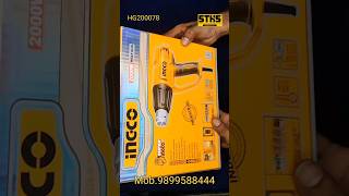 INGCO Heat Gun 2000W Heavy Duty Hot Air Gun Shorts trending viral heatgun ingcoheatgun [upl. by Eitsyrhc]