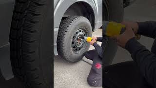 Winter Tire Swap on a 2023 Ford F150 Lariat [upl. by Aleira]