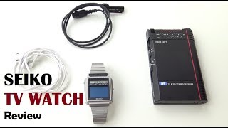 Seiko TV Watch Review  VintageDigitalWatches Ep 39 [upl. by Kirkpatrick866]