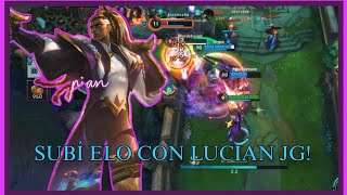 SUBIMOS DE ELO CON LUCIAN JG 👊🏻 WILDMOON🌙 [upl. by Llerrehs]