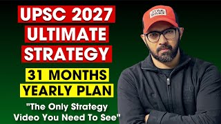 UPSC 2027 Strategy  Best Study Plan For IAS Aspirants [upl. by Buna]