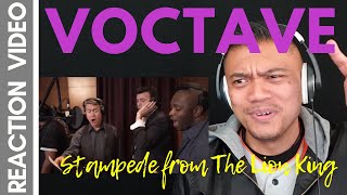 STAMPEDE from THE LION KING performed by VOCTAVE  REACTION vids with Bruddah Sam [upl. by Ebaj119]