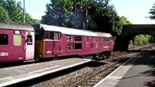 Class 31 Diesel Thrash On Wessex Trains in 2005 Castle Cary To Weymouth [upl. by Druci966]