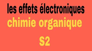 5 les effets électroniques Inductif et Mésomère et lacidité et labasicité chimie organique s2 [upl. by Rohpotsirhc937]