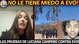 LUCIANA CAMPERO en DTV SIN MIEDO A EVO MORALES CRISIS EN JUSTICIA  Alele en Bolivia [upl. by Enyr119]