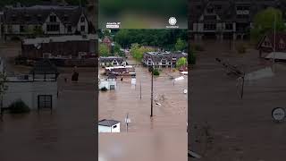 Asheville Underwater Drone captures Helene’s massive flooding [upl. by Tik]