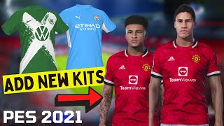 How to Add Custom Kits to PES 2021 on PC via Kitserver [upl. by Rector]