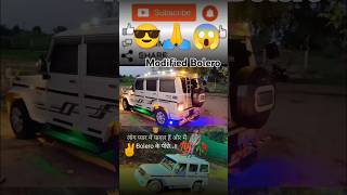 MODIFIED BOLERO 😈😎mahindra bolero subscribe shorts support [upl. by Renault]