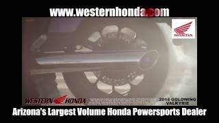 Western Honda Motorcycles Burnout Ad Arizonas Largest Volume Honda Dealership [upl. by Alena]