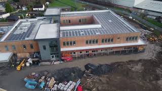 Update Newtown Powys School Ysgol Cedewain December 11th 20 23 With Drone Footage At End [upl. by Giffie679]