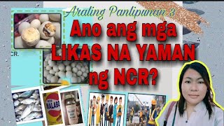 Ano mga LIKAS NA YAMAN ng NCR GregieLubiano [upl. by Ydaj]