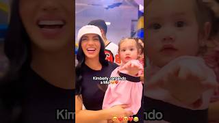 KIMBERLY CON MIA LA BEBE DE NICOLE GARCÍA 😍❤️  jukilop shorts viral [upl. by Jemmy]