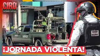 Balaceras y dos muertos Así una nueva jornada violenta en Culiacán Sinaloa  Ciro Gómez Leyva [upl. by Haianeb]