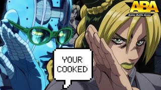 Jolyne Victimizes The BattlefieldABA RANKED [upl. by Ellainad]