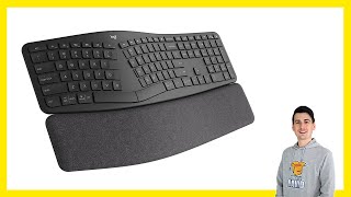 Logitech ERGO K860 Wireless Ergonomic Keyboard Review [upl. by Kassie233]