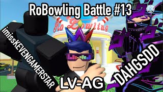 AN VERY EXCITING MATCH GOES DOWN TO THE FINAL FRAME  RoBowling Battle 13 [upl. by Tertia]