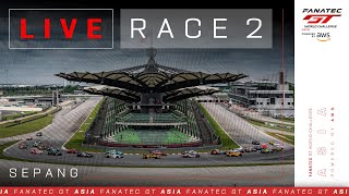 RACE 2  Sepang  Fanatec GT Asia Powered by AWS 2024 [upl. by Ilek]