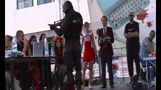 Comicon Cosplay ChanllengeUmbrella corporation [upl. by Nuahsar]