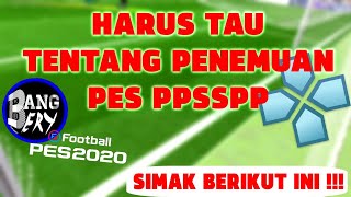 PES PPSSPP MOD SEBENARNYA Penemuan Demi penemuan 2016  2019 [upl. by Iilek]