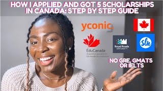 Multiple Scholarship Opportunities for International Students in Canada  How to apply guide [upl. by Conley]