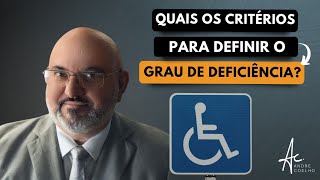 MONOCULAR  QUAL O CRITÉRIO DO GRAU DA DEFICIÊNCIA inss pcd monocular [upl. by Bakeman]