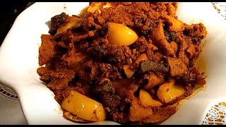 Injera  How to make Quanta Injera Ferfer  Martie A  ቋንጣ ፍርፍር ከድርቆሽ እንጀራ ጋር [upl. by Crocker241]