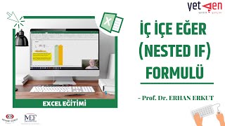 Excel Eğitimi  Excelde İç İçe Eğer Formülü İle Gelir Vergisi Hesaplama  Vergistan Örneği 9 [upl. by Brine]