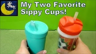 My Two Favorite Sippy Cups  Playtex Playtime Straw Cup amp RePlay Recycled Sippy Cup Review [upl. by Ayifas]