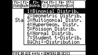 ▷Step by Step Statistics and Probability using the TI89 wwwti89com [upl. by Lyrrehs]