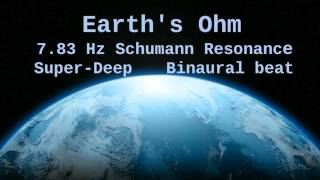 Earths Ohm 783 Hz Deep Theta Binaural Beat  Schumann Resonance for 6 Hours [upl. by Nylyram915]