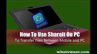 How to use Shareit on PC to transfer files  after Ban in India  Windows 10 [upl. by Uphemia]